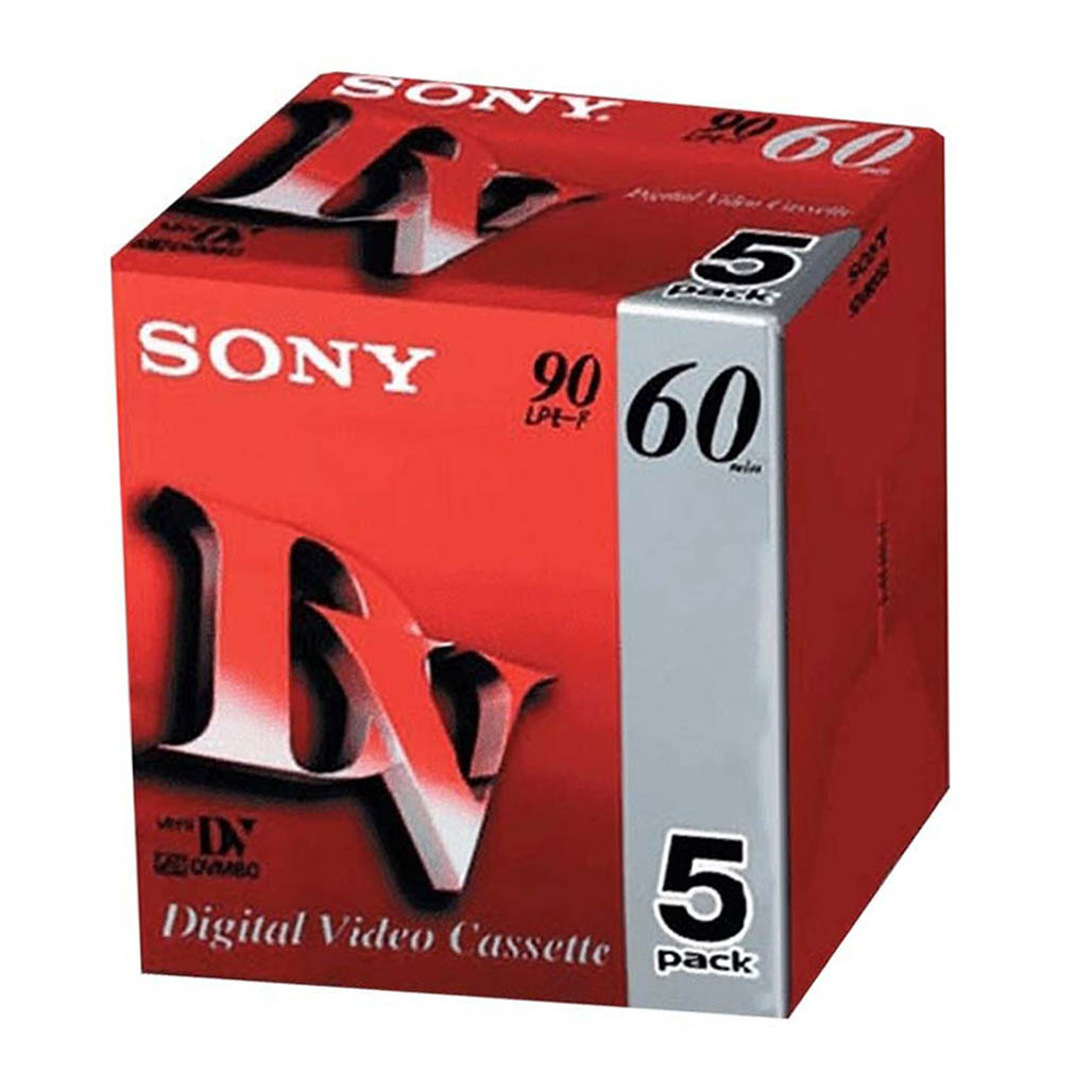 Sony Mini DV 60min Digital Video Cassette 5 Pack 5DVM60R3 Questions & Answers